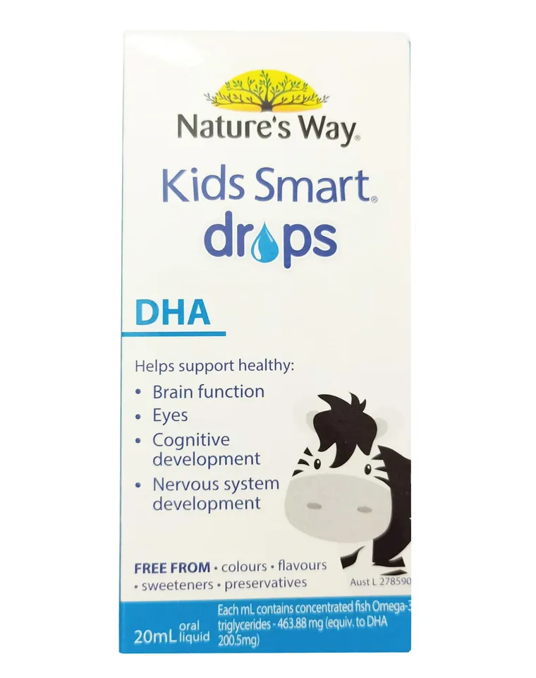 DHA Nature’s Way Kids Smart DHA Drops - DHA nhỏ giọt - mẫu cũ