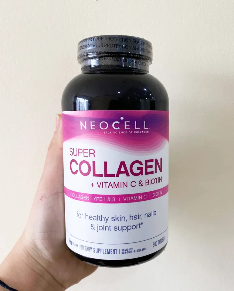 Collagen N+C Type 1&3 360 viên (Mỹ) hỗ trợ xương khớp, giúp làm đẹp da, tóc, móng (mẫu mới)