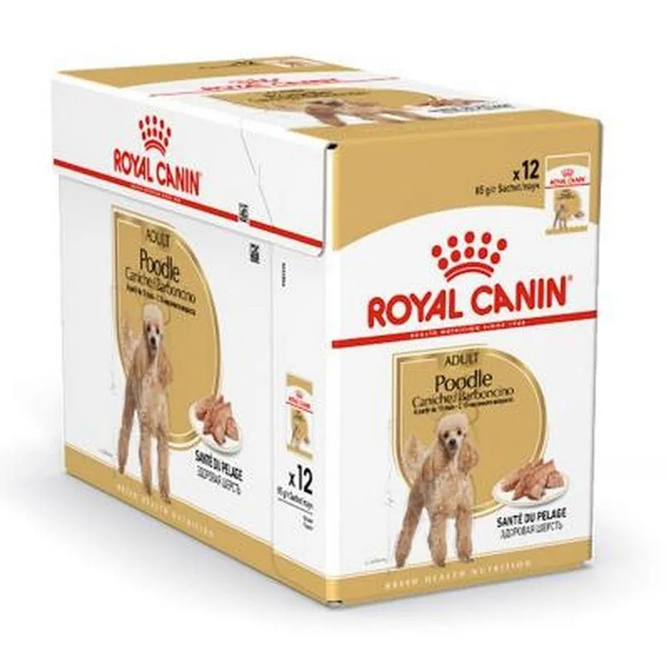 Hộp 12 gói Áp dụng khẩu phần ăn Pate cho Poodle Royal Canin Poodle Adult