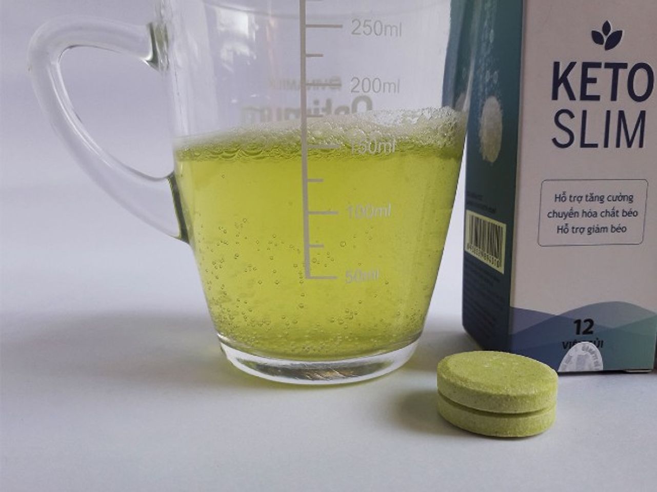 dạng b&agrave;o chế của vi&ecirc;n sủi Keto Slim
