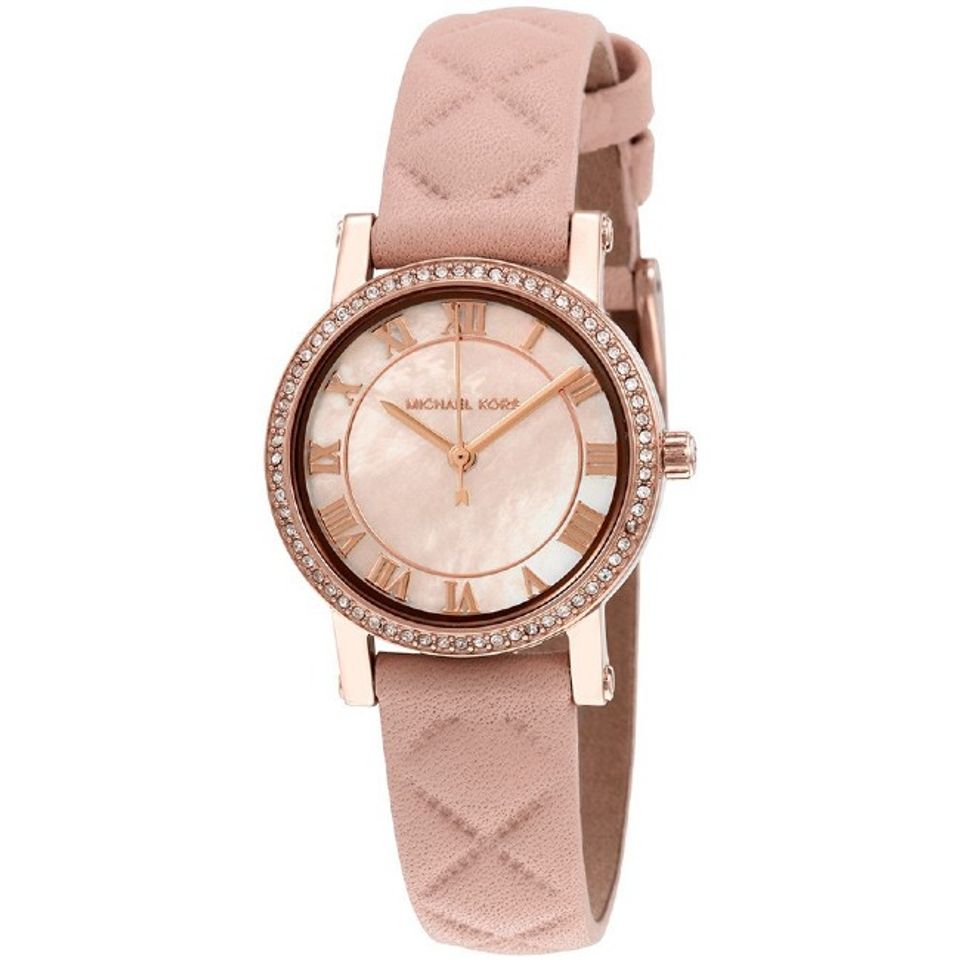 Đồng hồ m&agrave;u v&agrave;ng hồng Michael Kors