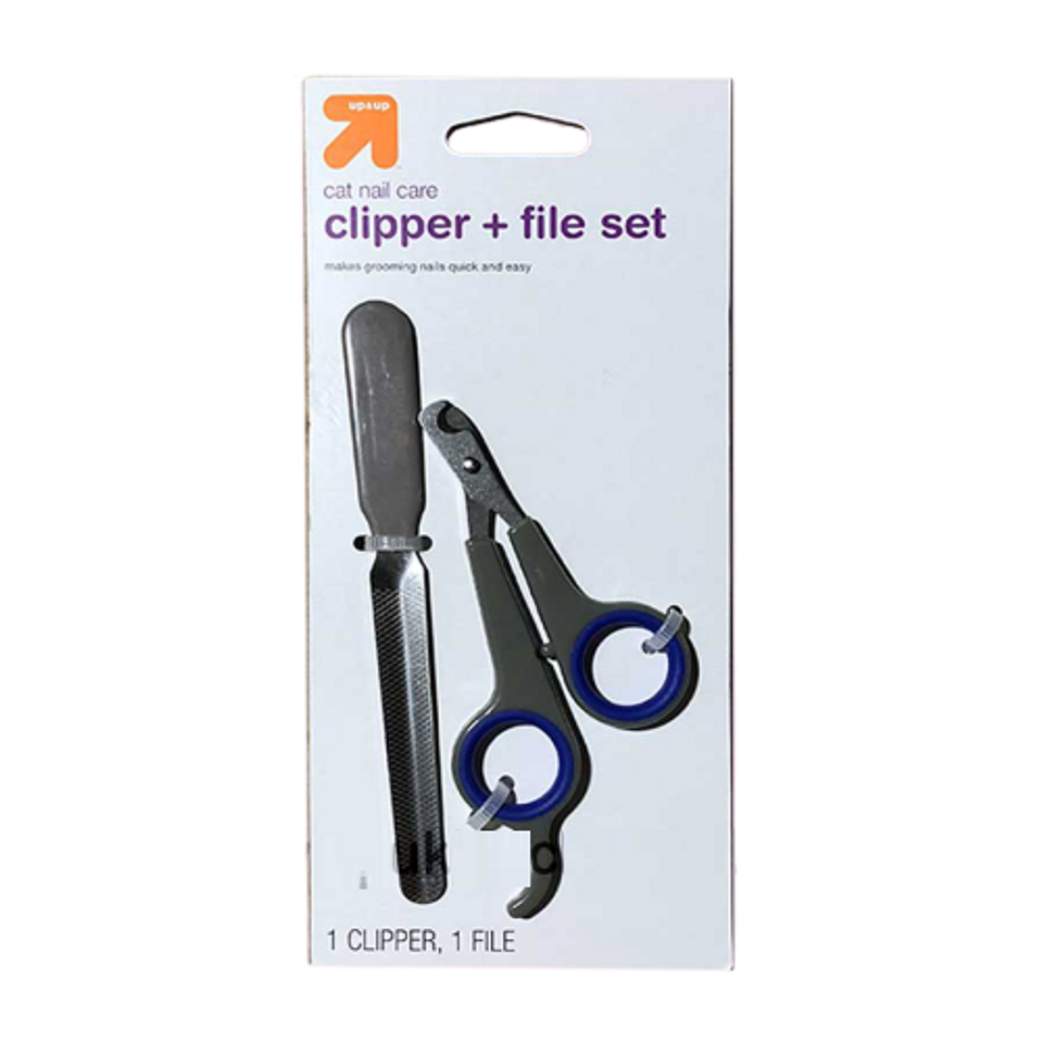 Kìm bấm cho mèo xanh ghi Clipper File Set