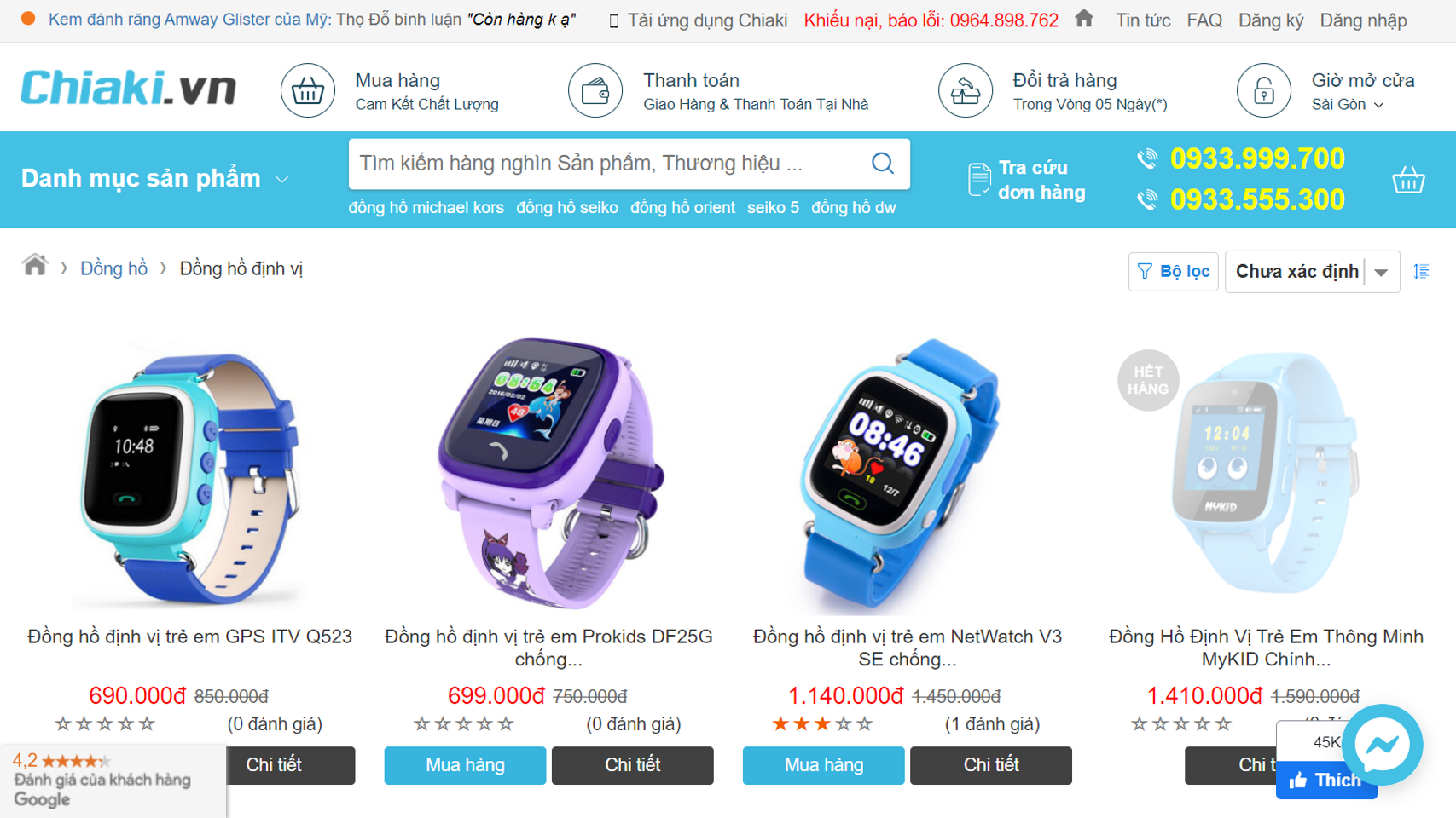TOP 5 đồng hồ định vị trẻ em nào tốt hiện nay?