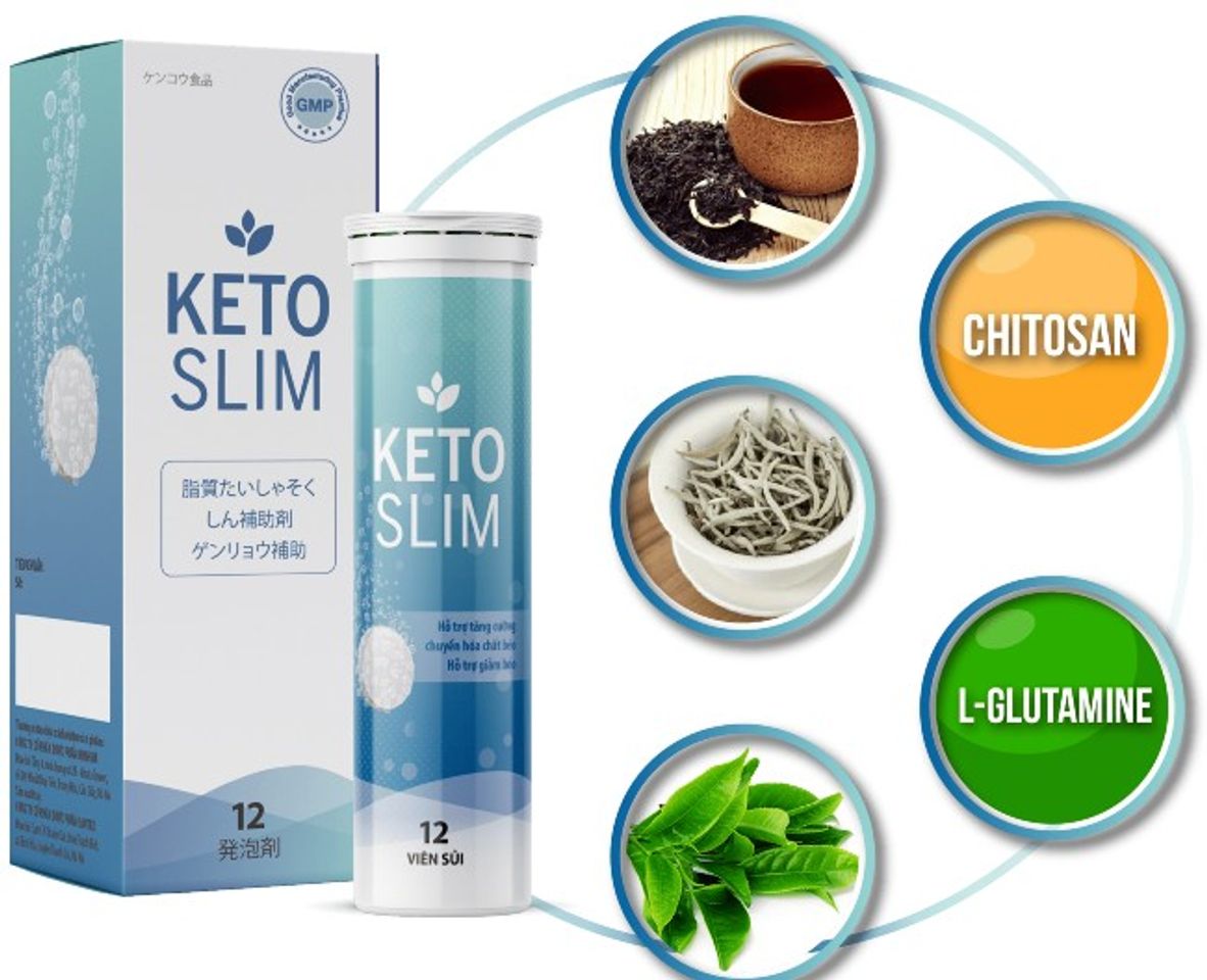 th&agrave;nh phần của vi&ecirc;n sủi Keto Slim