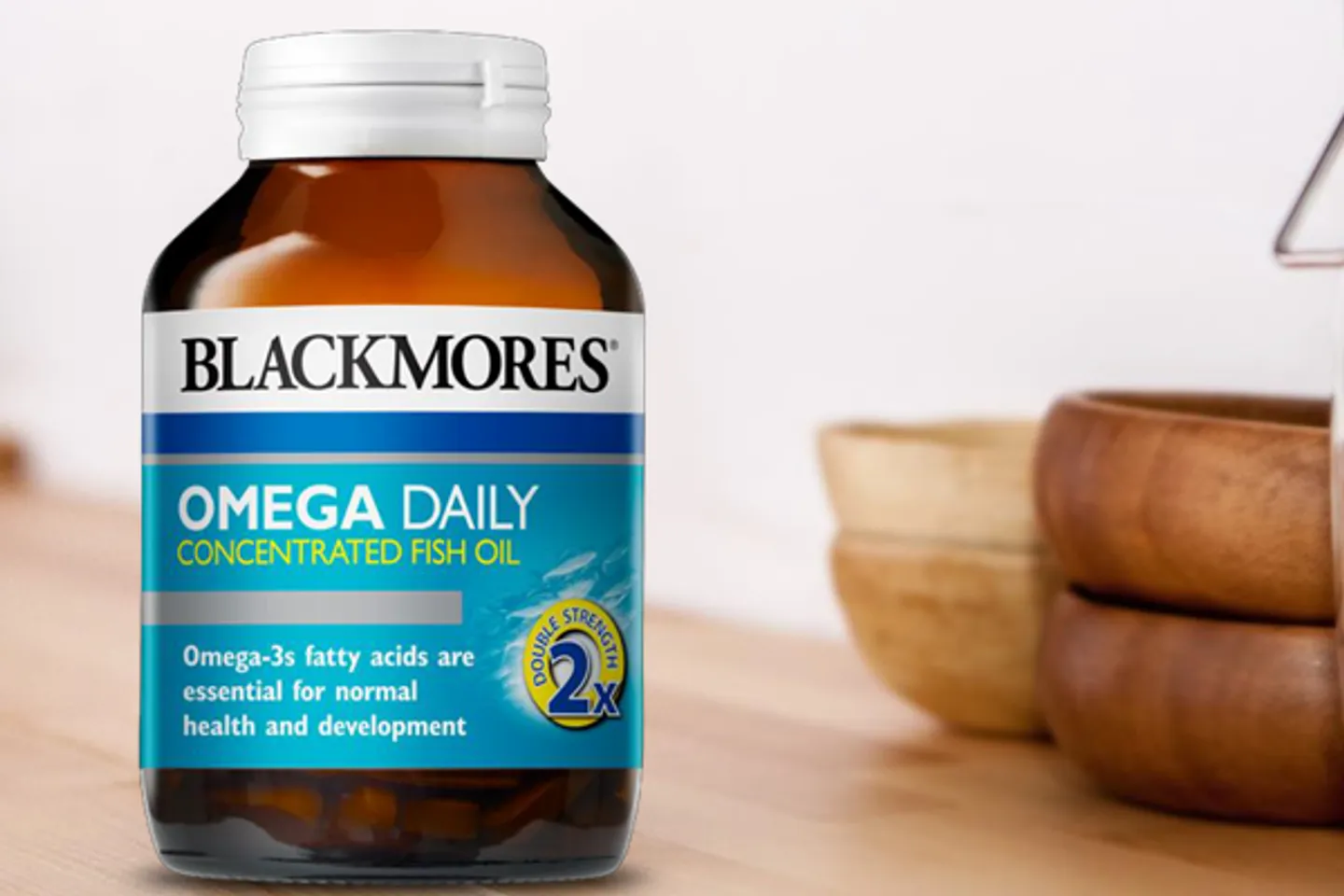  Blackmores Omega Daily Concentrated Fish Oil hỗ trợ tăng cường thị lực khỏe mạnh