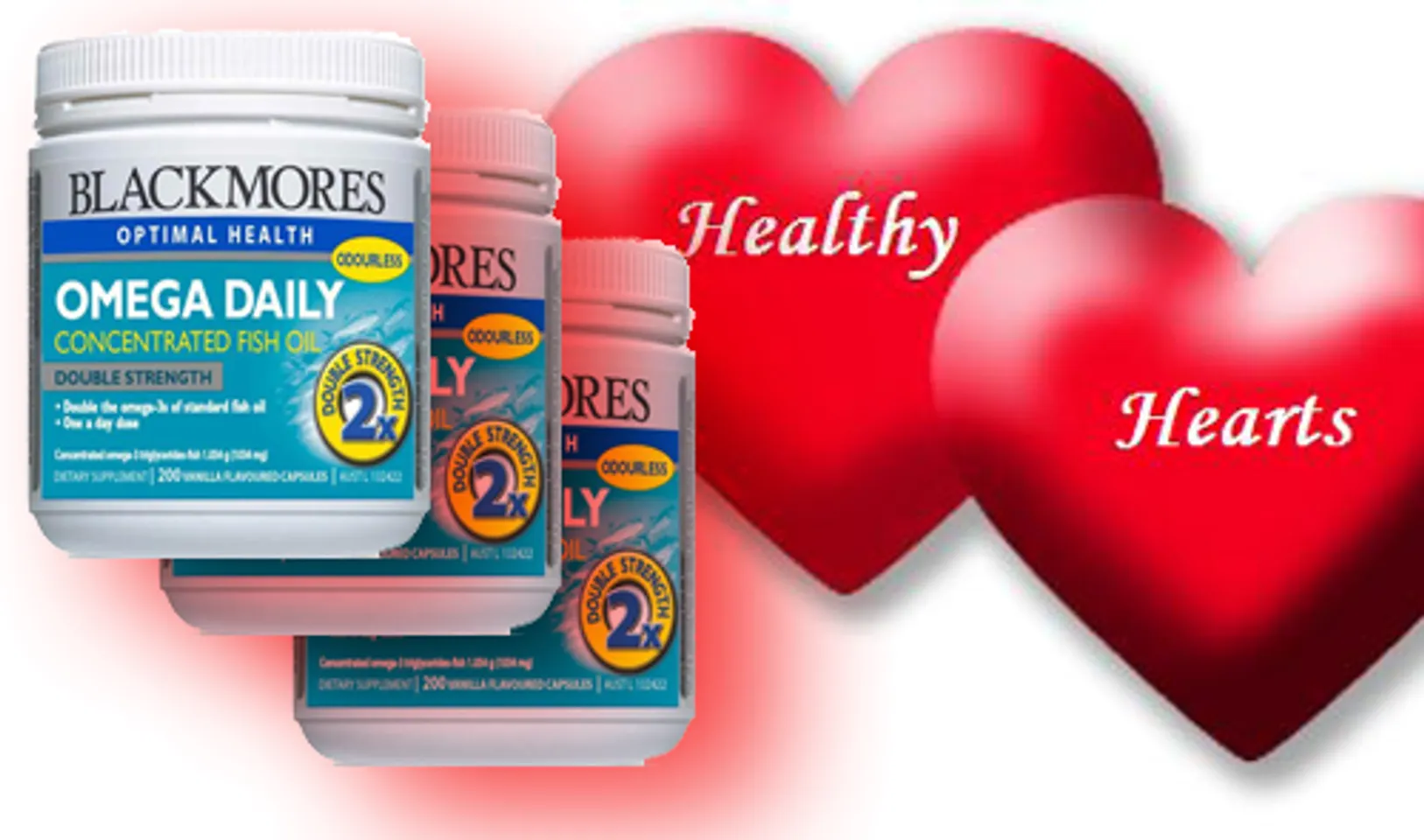  Blackmores Omega Daily Concentrated Fish Oil hỗ trợ bảo vệ sức khỏe tim mạch