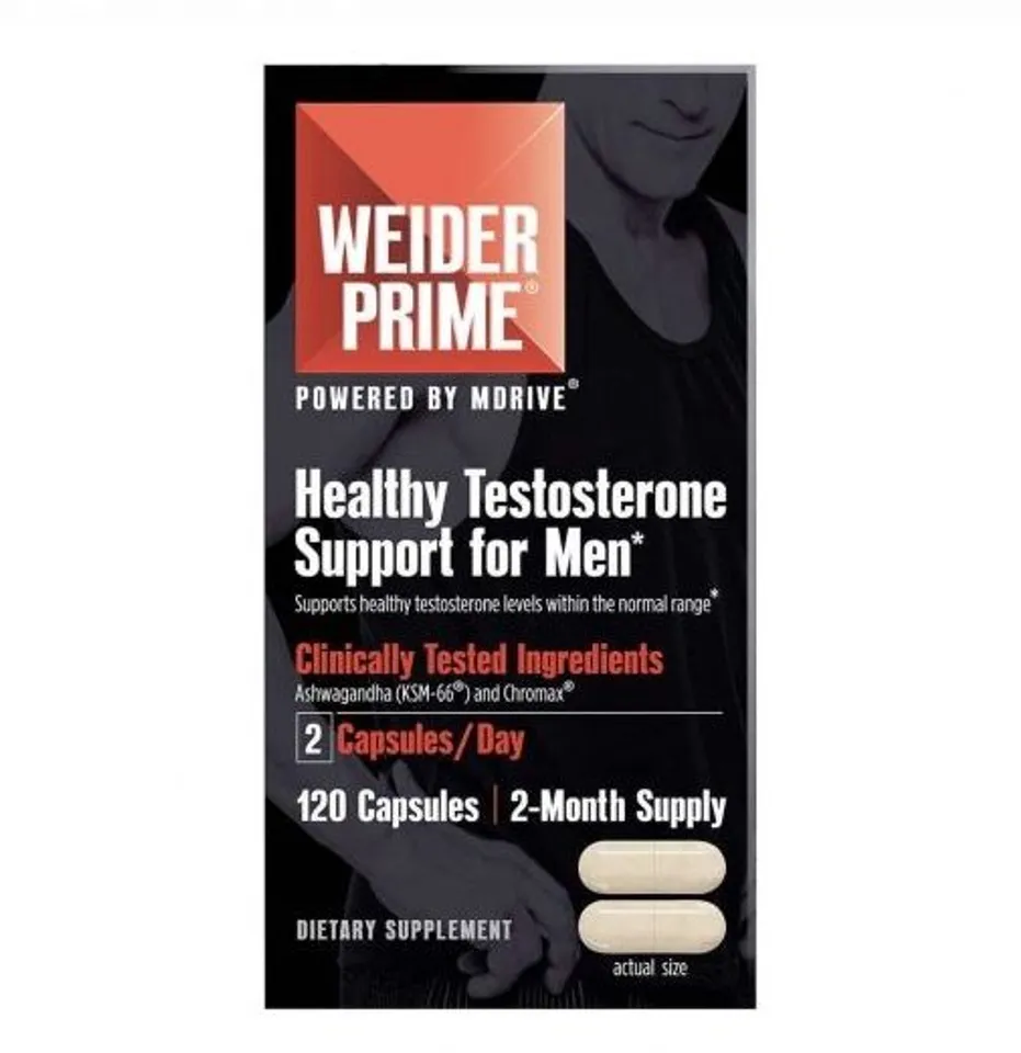 Viên uống Weider Prime Testosterone cải thiện các vấn đề sức khỏe sinh lý nam hiệu quả