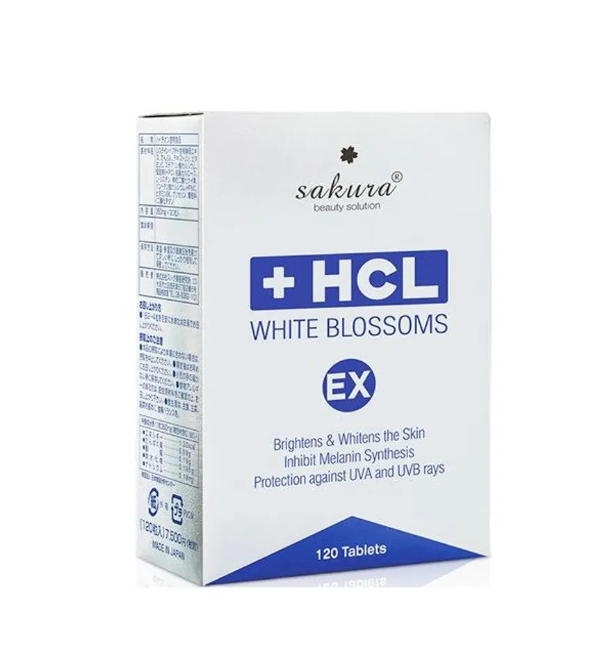 Viên uống hỗ trợ giảm nám HCL White Blossoms EX