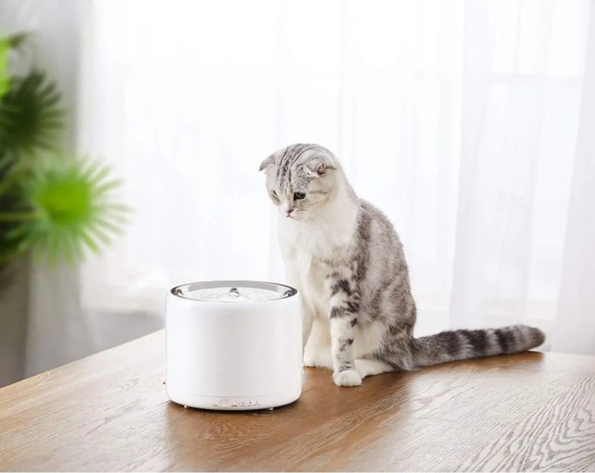Máy uống nước cho mèo Petkit Version 3 thông minh, tự động phun