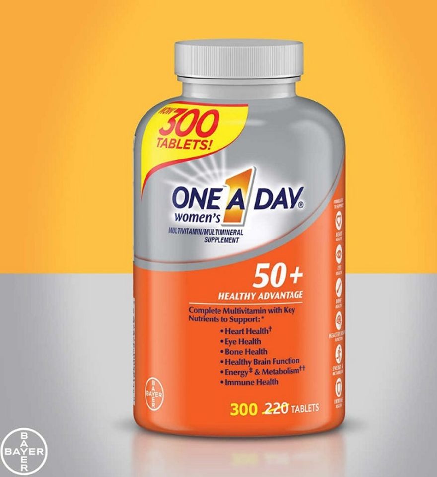 vitamin tổng hợp cho người gi&agrave; One A Day For Women 50+