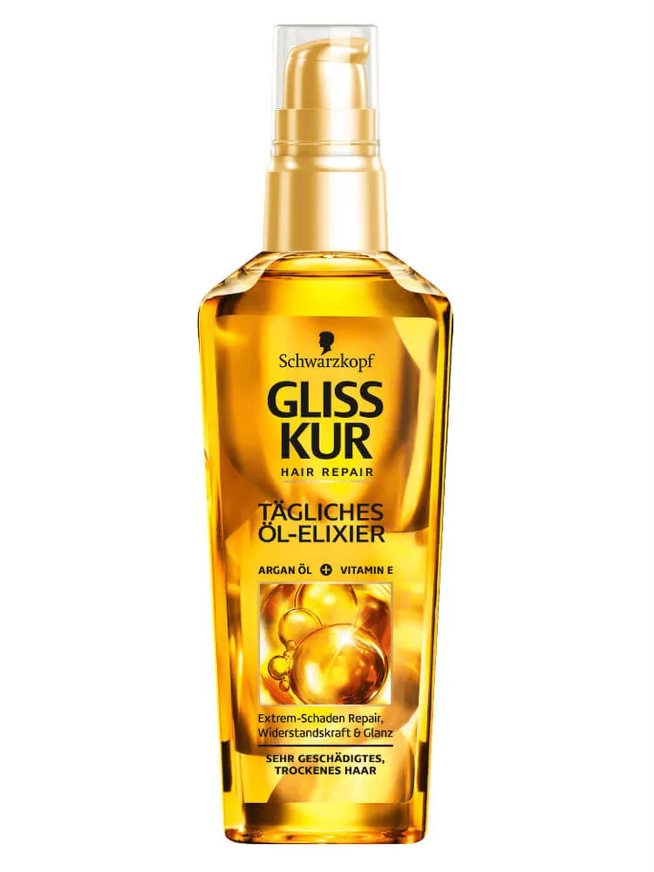 Dầu dưỡng tóc cho tóc khô, hư tổn Schwarzkopf Gliss Kur Đức, 75ml