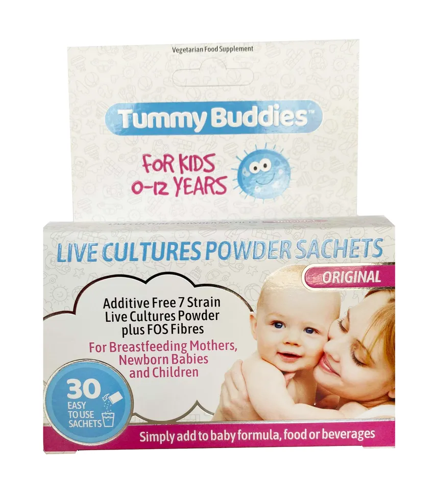 Men vi sinh Tummy Buddies chính hãng từ Anh mẫu mới