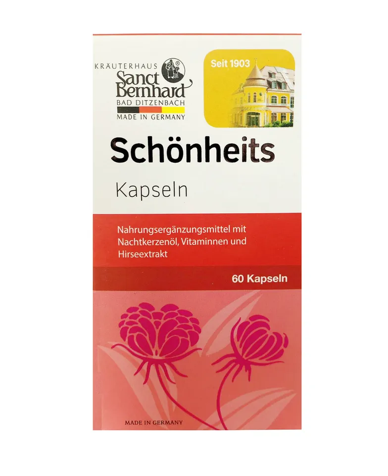 Dầu hoa anh thảo Schönheits Kapseln của Đức mẫu mới
