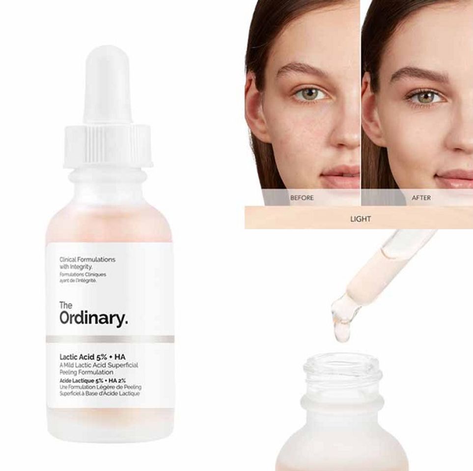 ưu điểm của Serum The Ordinary Lactic Acid 5% + HA