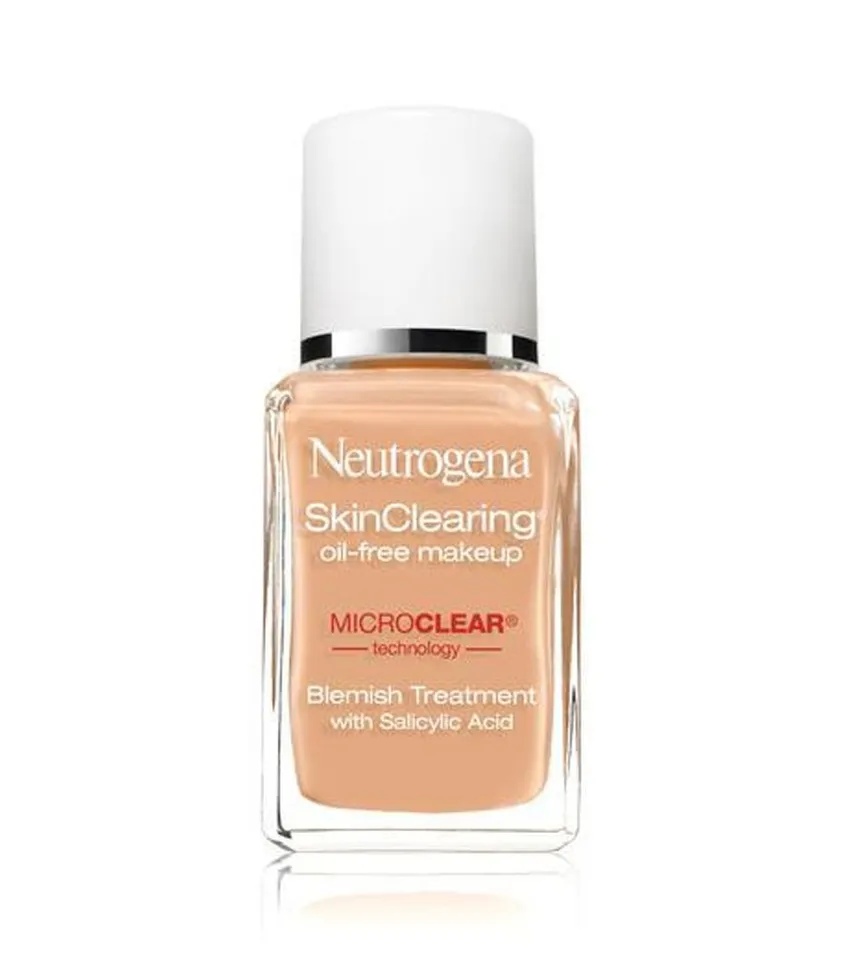 Kem nền Neutrogena Skin Clearing Oil-free Makeup dành cho da mụn, nhạy cảm