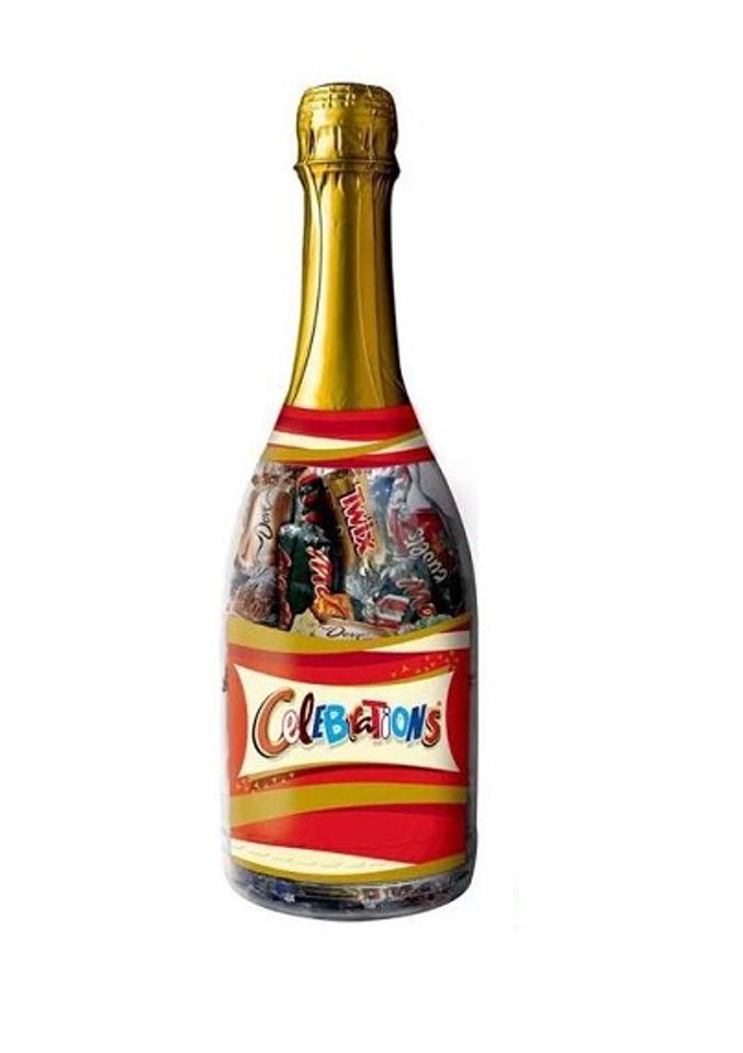 Kẹo socola Úc Celebrations hình chai rượu