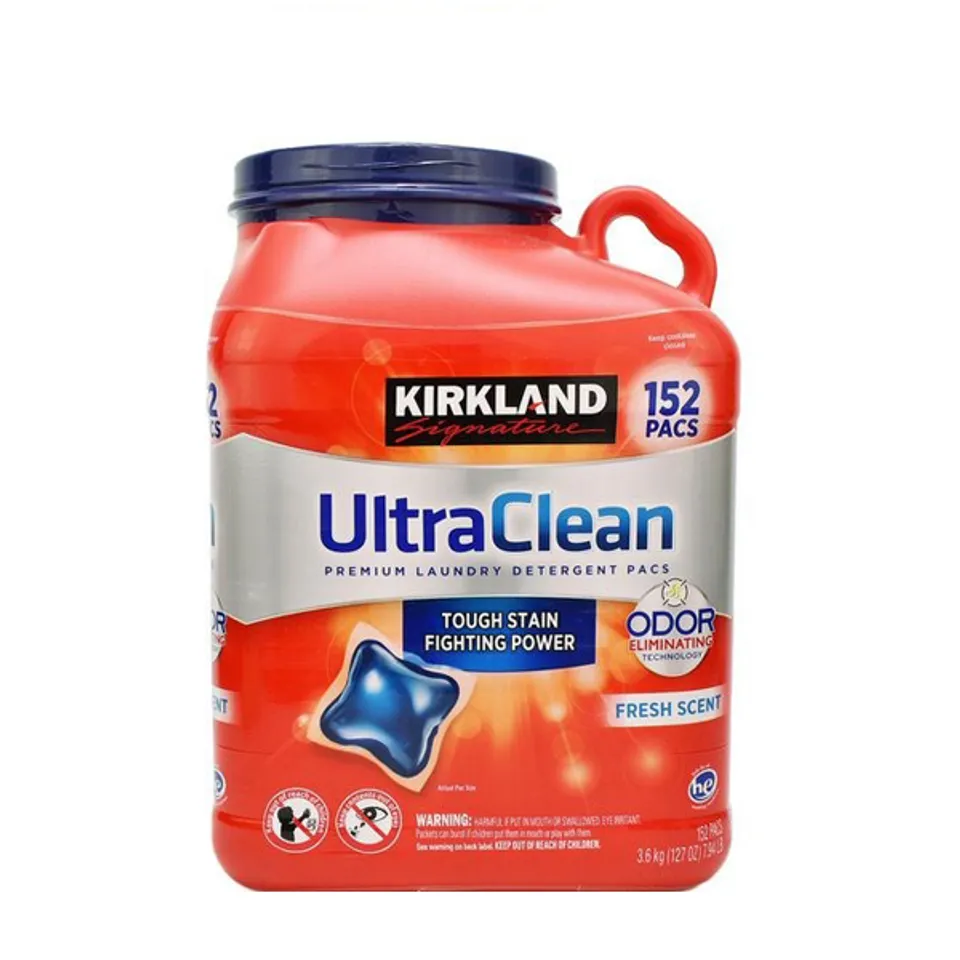Viên giặt xả kháng khuẩn Kirkland Signature Ultra Clean