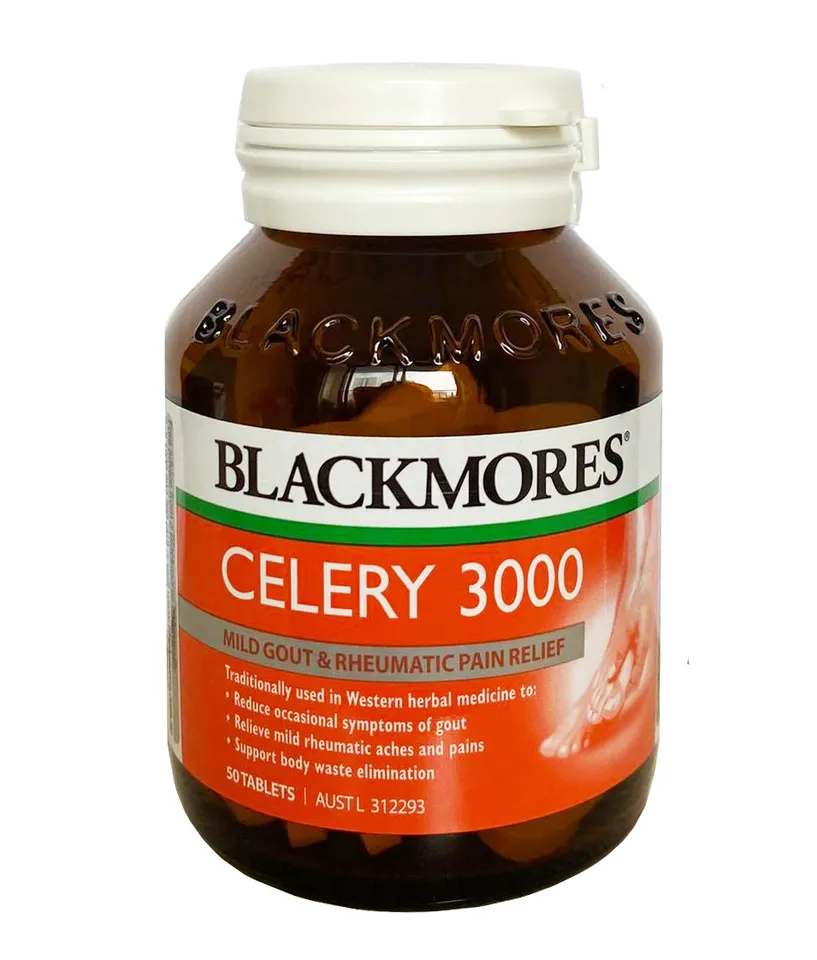 Viên uống Blackmores Celery 3000mg mẫu cũ