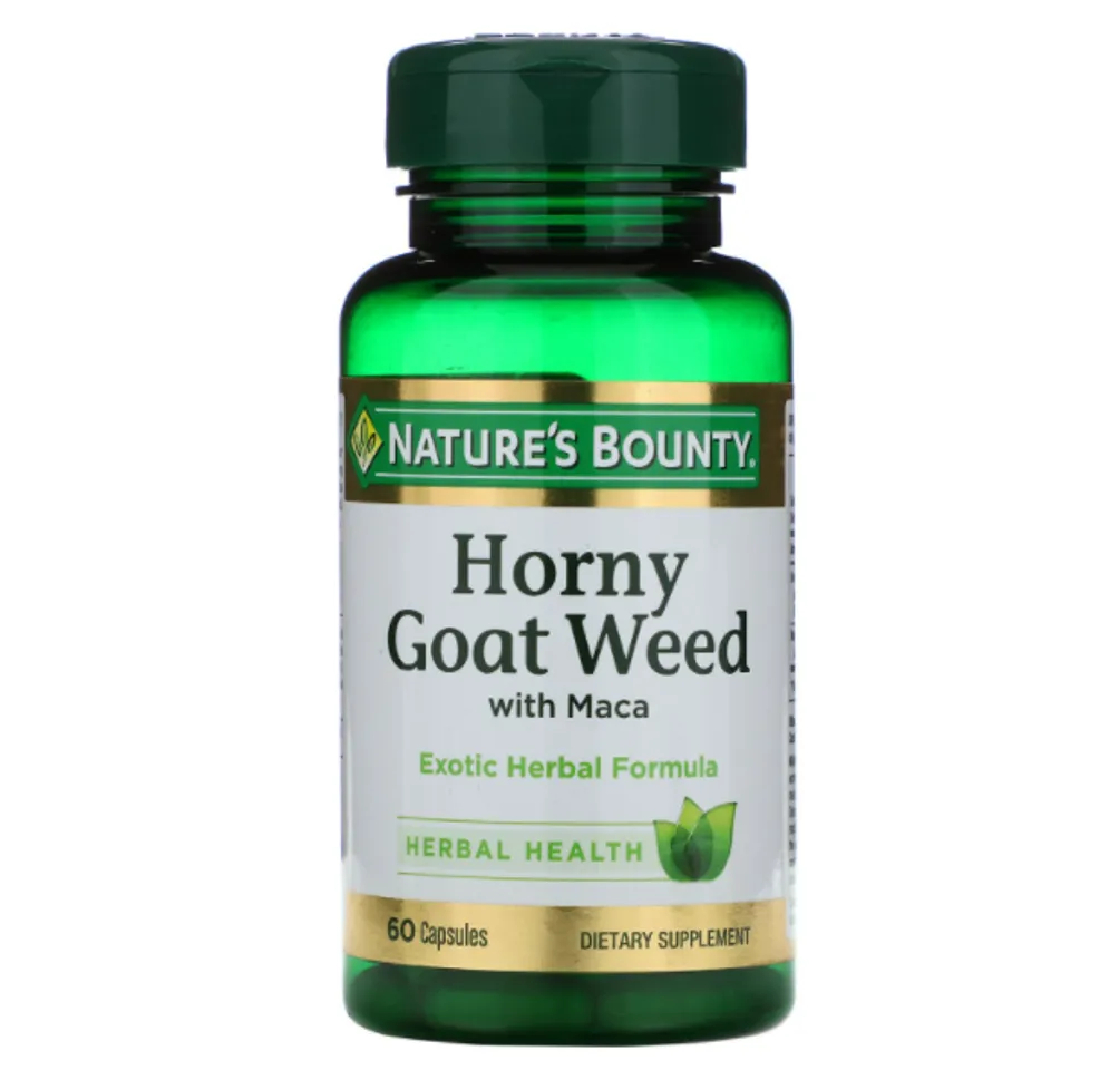 Viên uống Nature's Bounty Horny Goat Weed cho nam giới, 60 viên