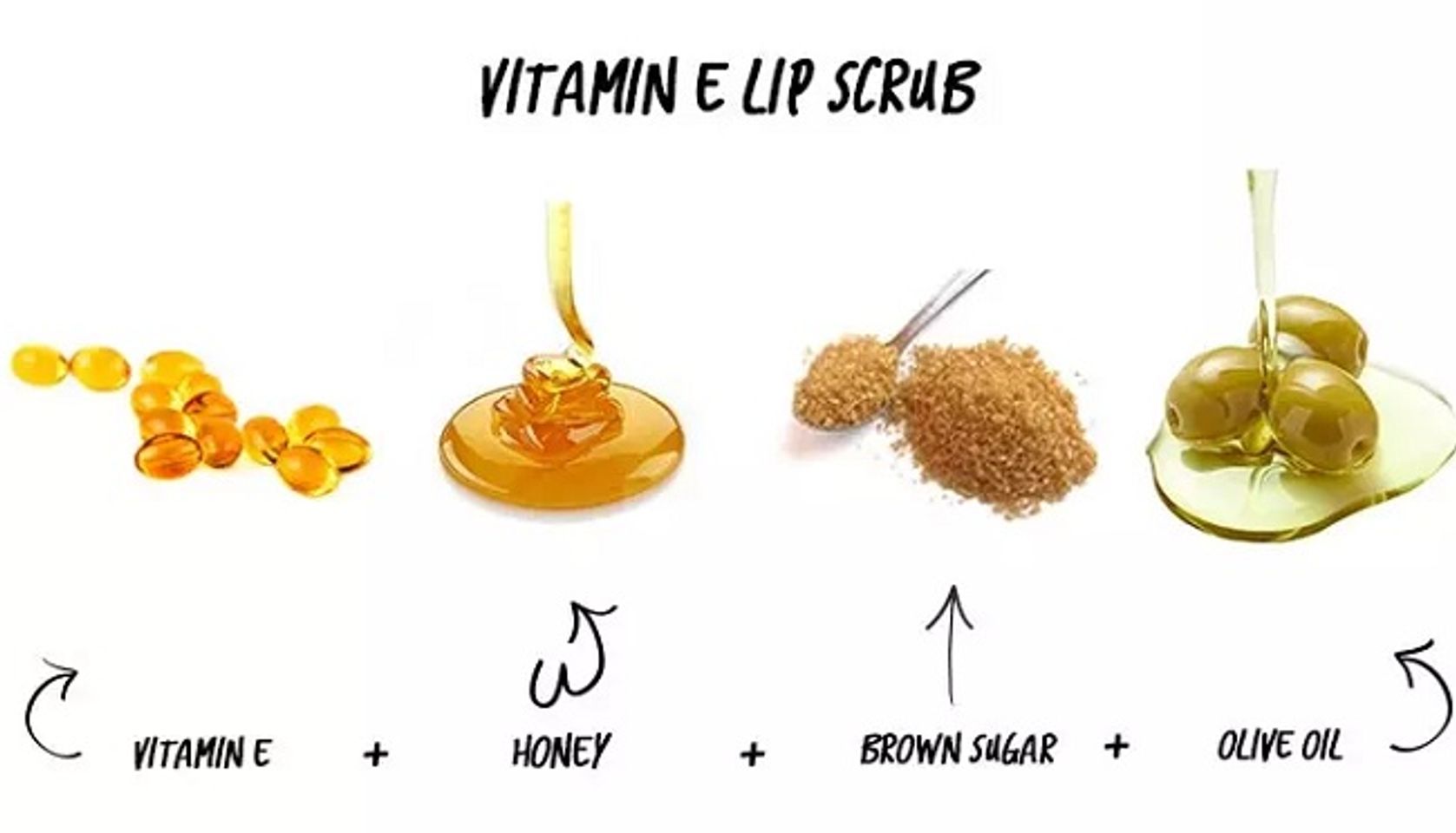 C&aacute;ch tẩy tế b&agrave;o chết m&ocirc;i bằng vitamin E