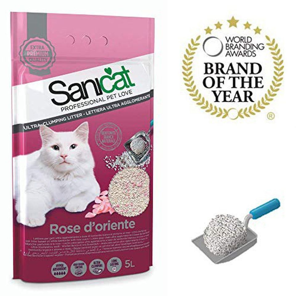 Sanicat Bentonite - c&aacute;t vệ sinh cho m&egrave;o gi&aacute; rẻ sử dụng đất s&eacute;t l&agrave;nh t&iacute;nh