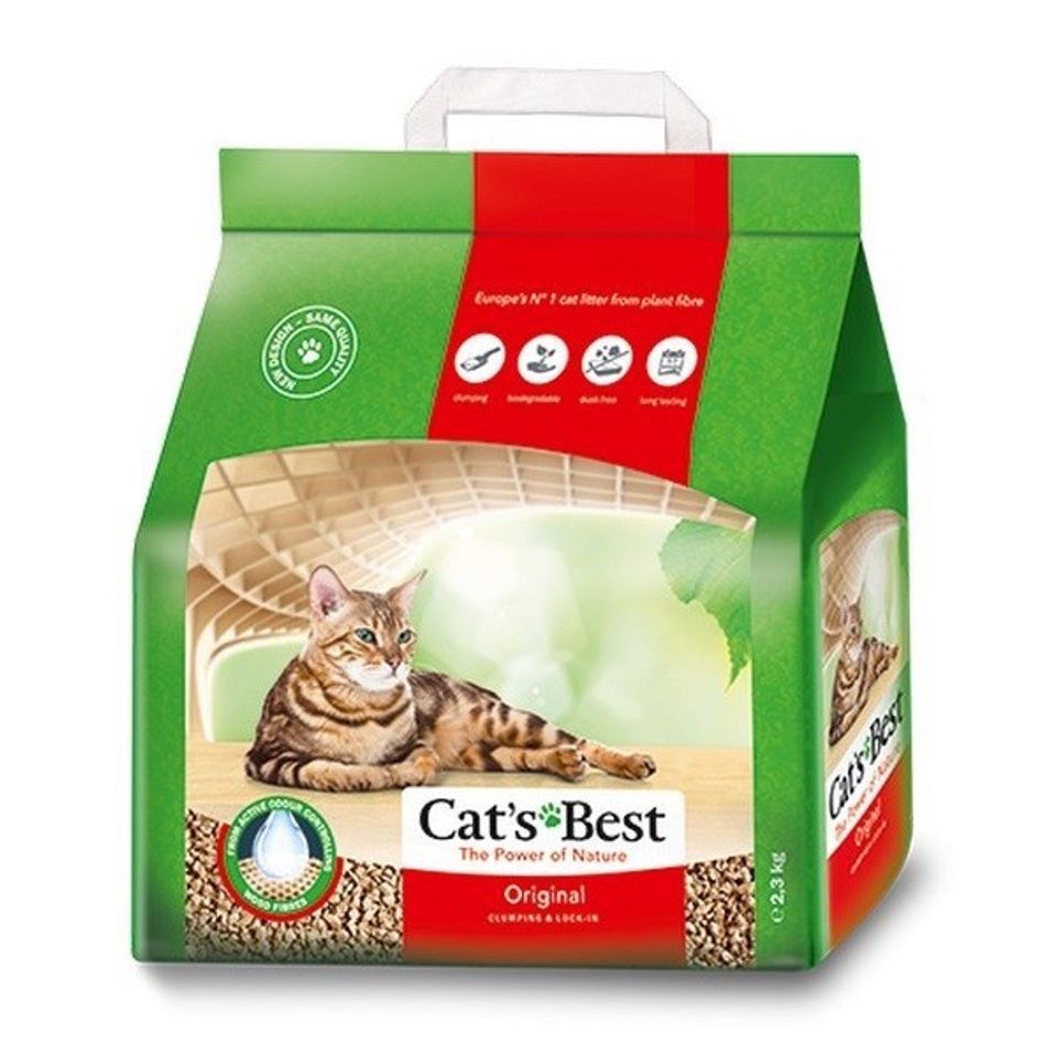 Cat'sBest - C&aacute;t vệ sinh cho m&egrave;o gi&aacute; rẻ dạng hữu cơ