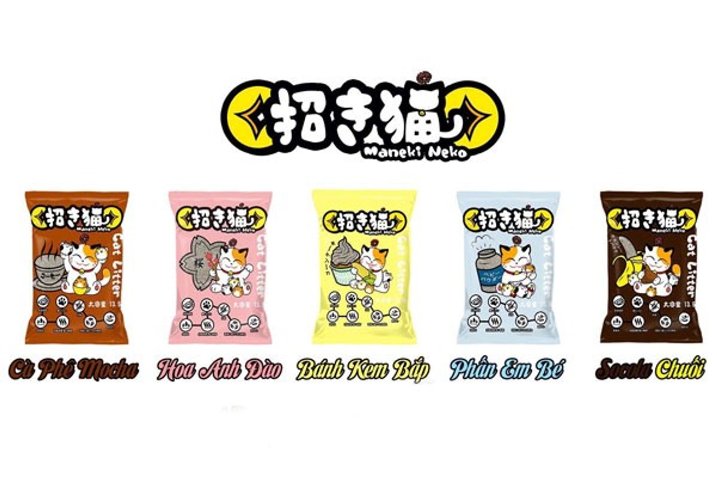 MANEKI NEKO - c&aacute;t vệ sinh cho m&egrave;o gi&aacute; rẻ th&ocirc;ng dụng