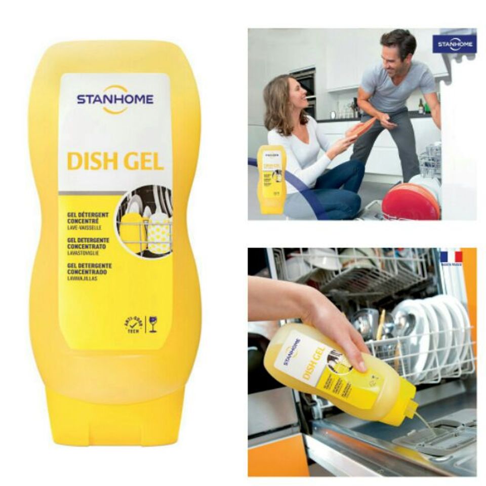 Gel rửa bát 6 trong 1 dish gel Stanhome - 1 bước bảo vệ chén bát gia đình