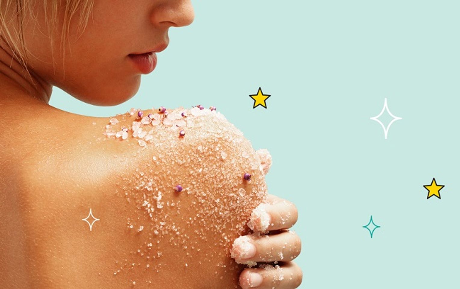 lưu &yacute; khi tẩy tế b&agrave;o chết body