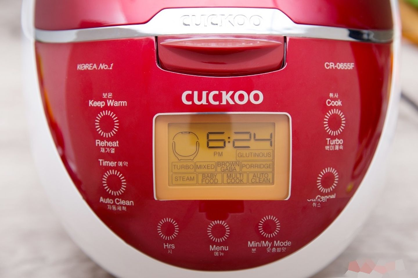 Nồi cơm điện Cuckoo CR-0655F (1,08L)