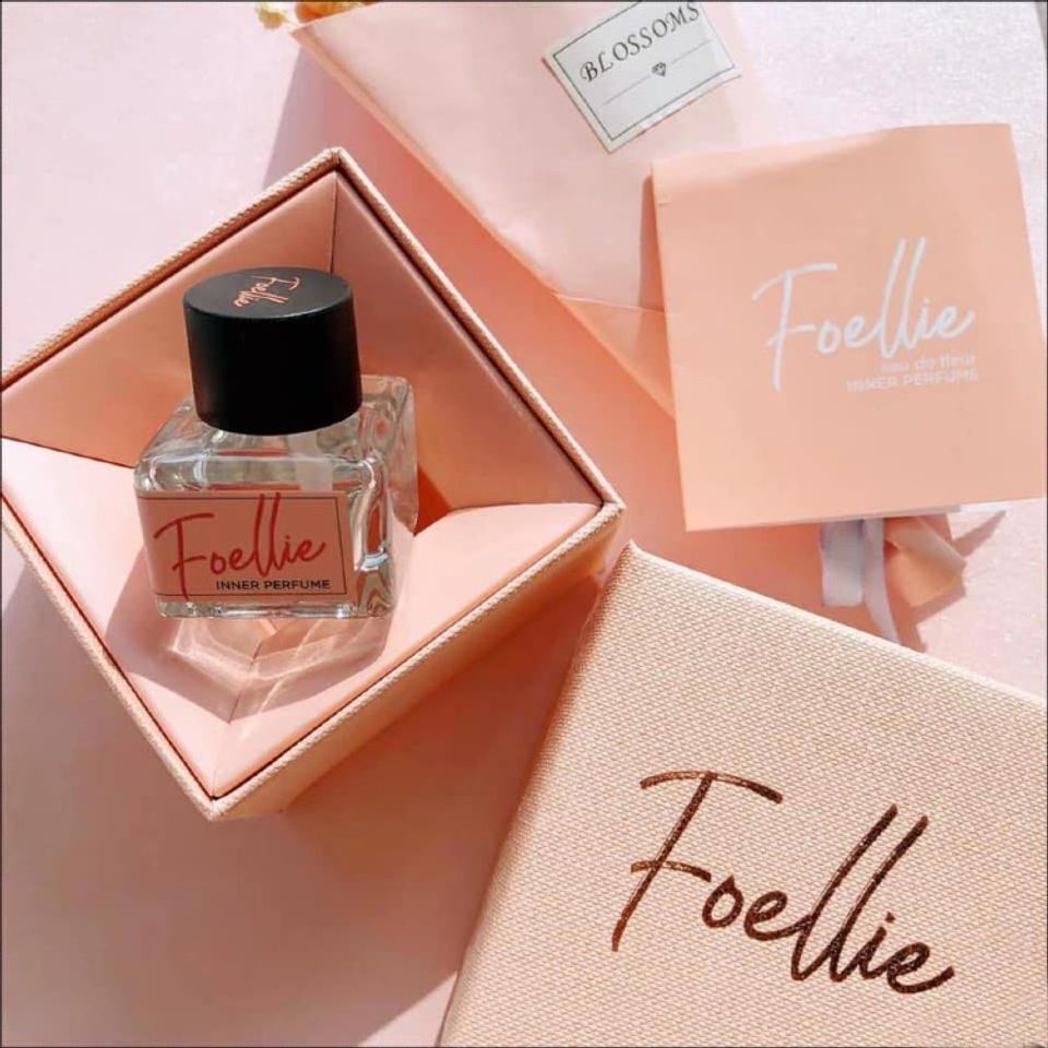 Review nước hoa v&ugrave;ng k&iacute;n Foellie Eau de Fleur (m&agrave;u hồng)