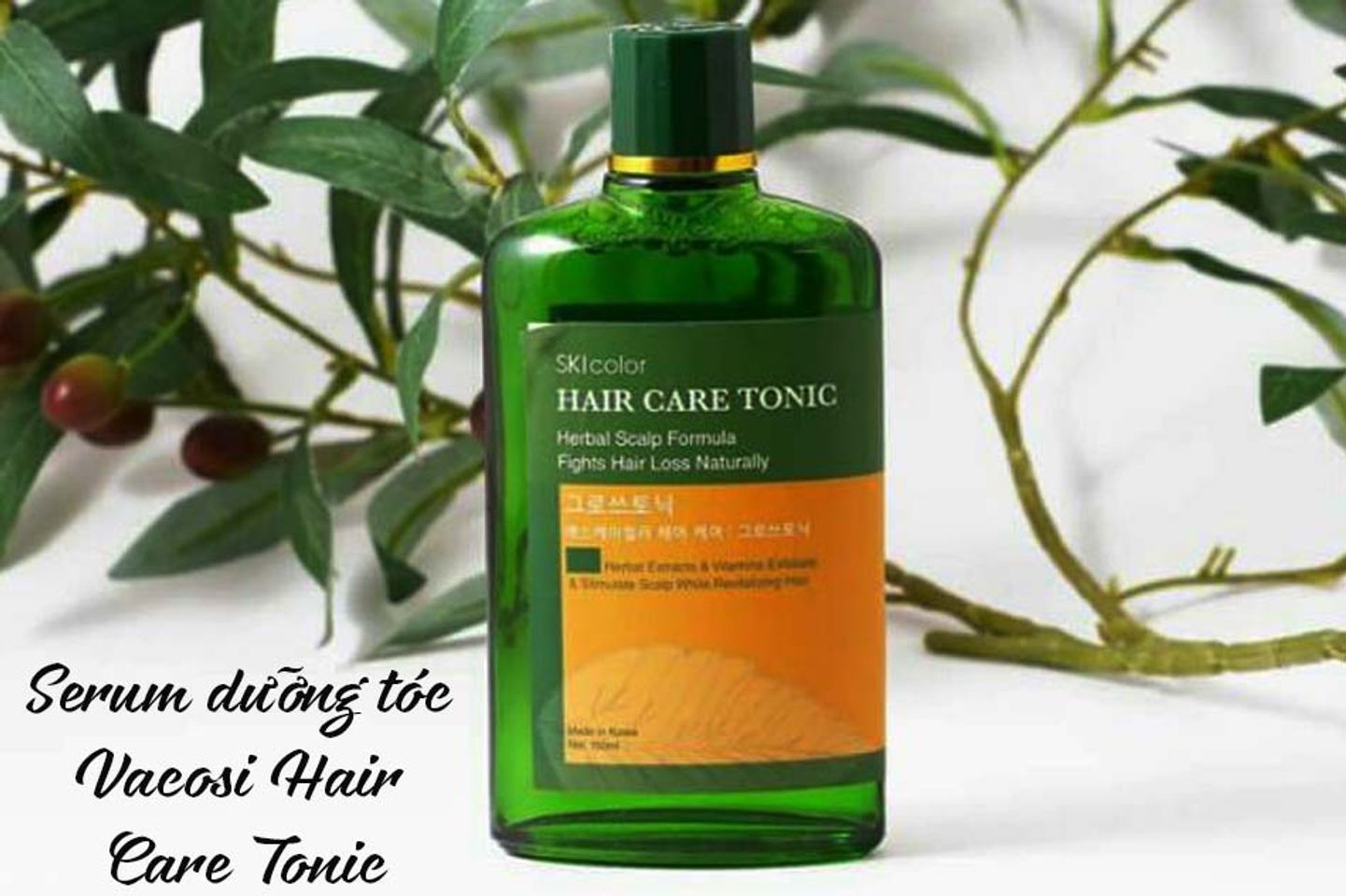 Serum Vacosi Hair Care Tonic dưỡng tóc mềm mại, hạn chế gãy rụng