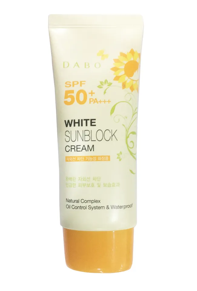 Kem chống nắng Dabo White Sunblock cream SPF50 PA+++ mẫu mới nhất
