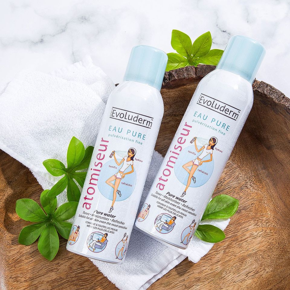 Xịt kho&aacute;ng Evoluderm Ph&aacute;p nổi tiếng quốc d&acirc;n