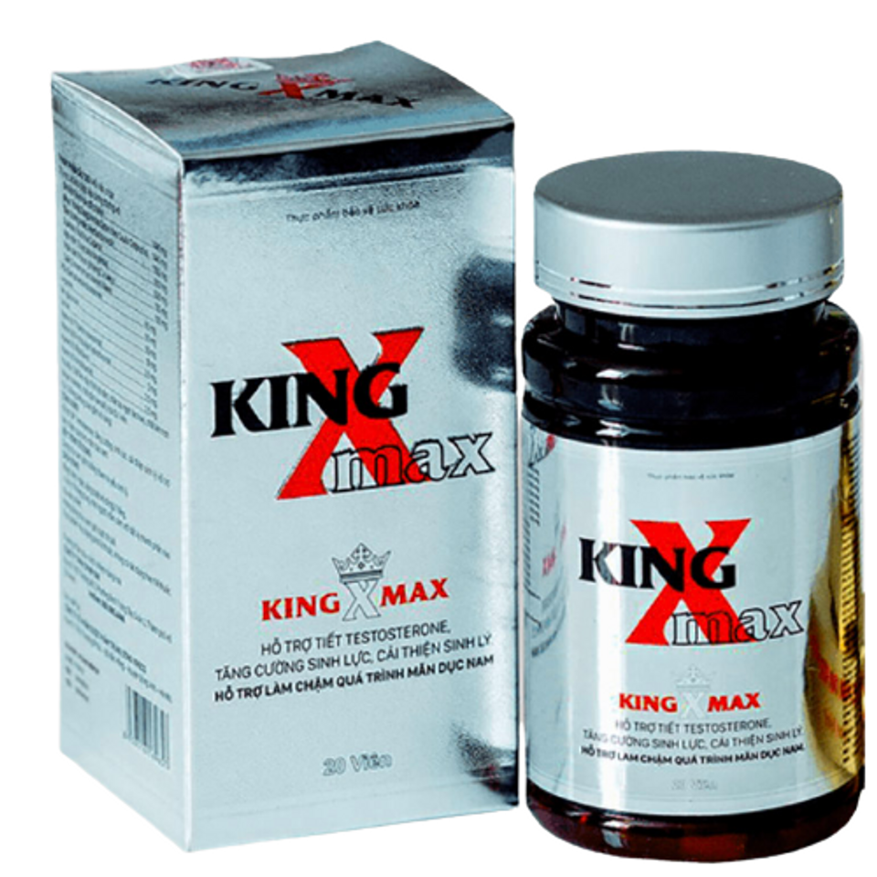 King X Max - Viên uống hỗ trợ tăng cường sinh lý nam