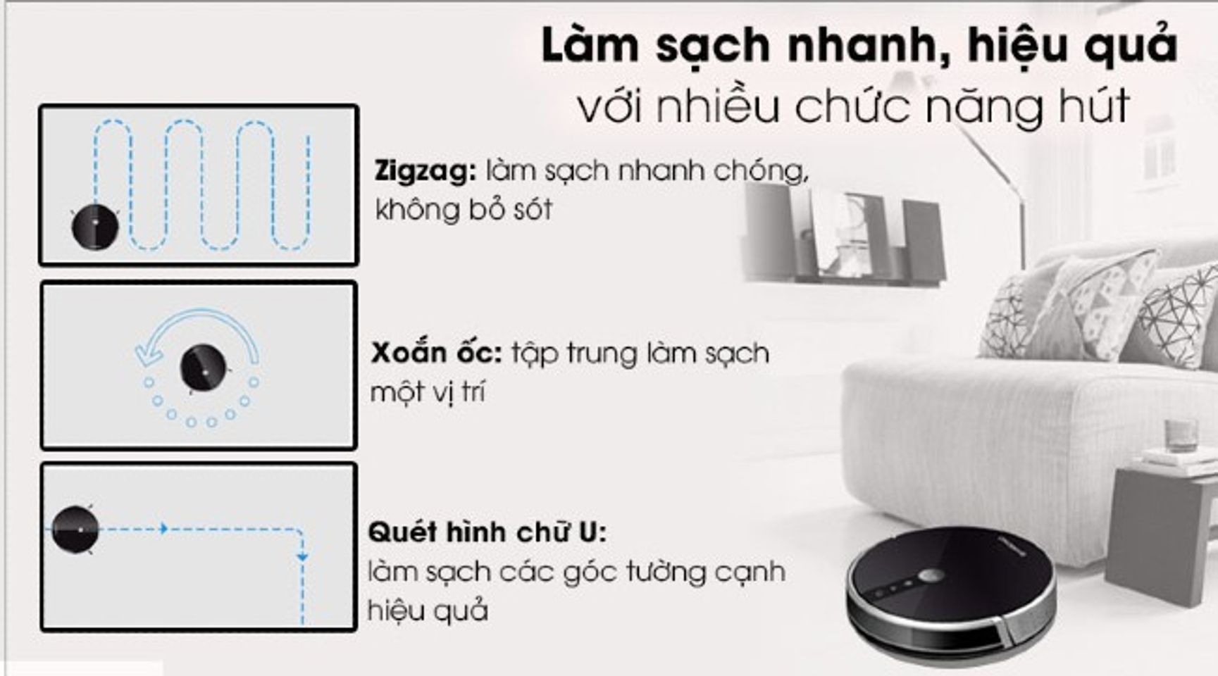 Robot lau nh&agrave; hiện đại được thiết lập v&agrave; lập tr&igrave;nh theo c&ocirc;ng nghệ cao
