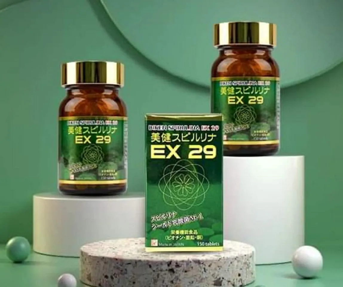 Tảo xoắn Biken Spirulina EX 29 hỗ trợ quá trình trao đổi chất