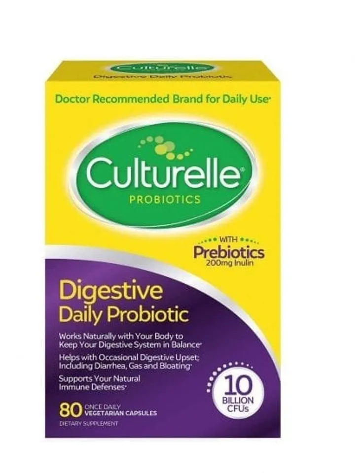 Viên uống hỗ trợ tiêu hóa Culturelle Digestive Daily Probiotic 80 viên