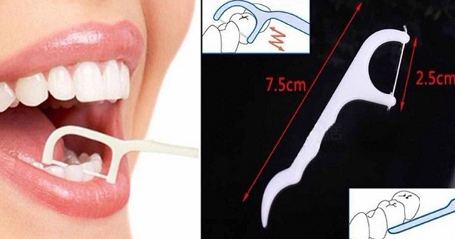 C&aacute;ch sử dụng tăm chỉ nha khoa