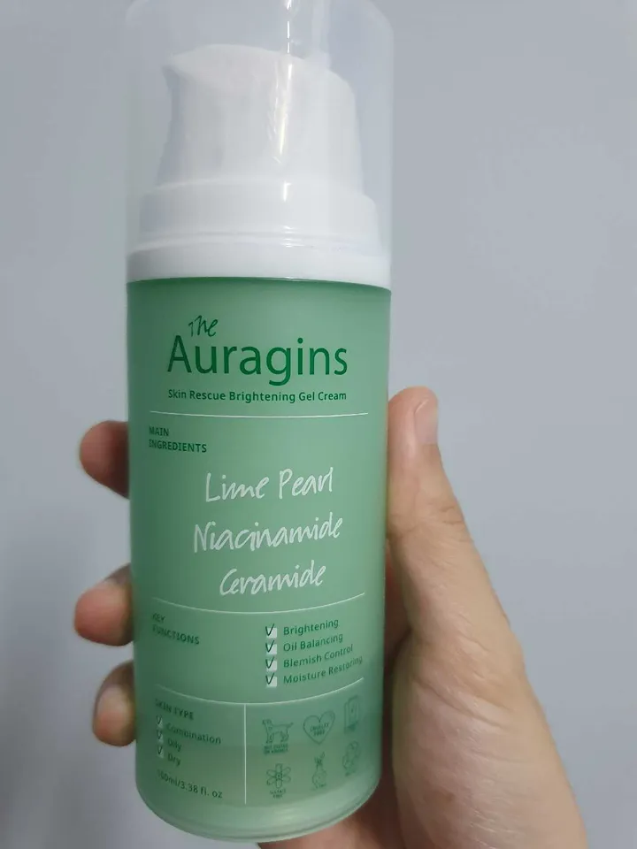 Dưỡng ẩm The Auragins Skin Rescue Brightening Gel Cream