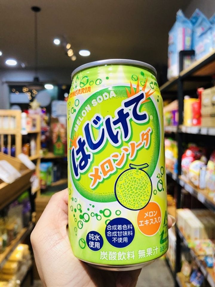 Soda Sangaria Hajikete - thức uống giải khát hàng đầu Nhật Bản 