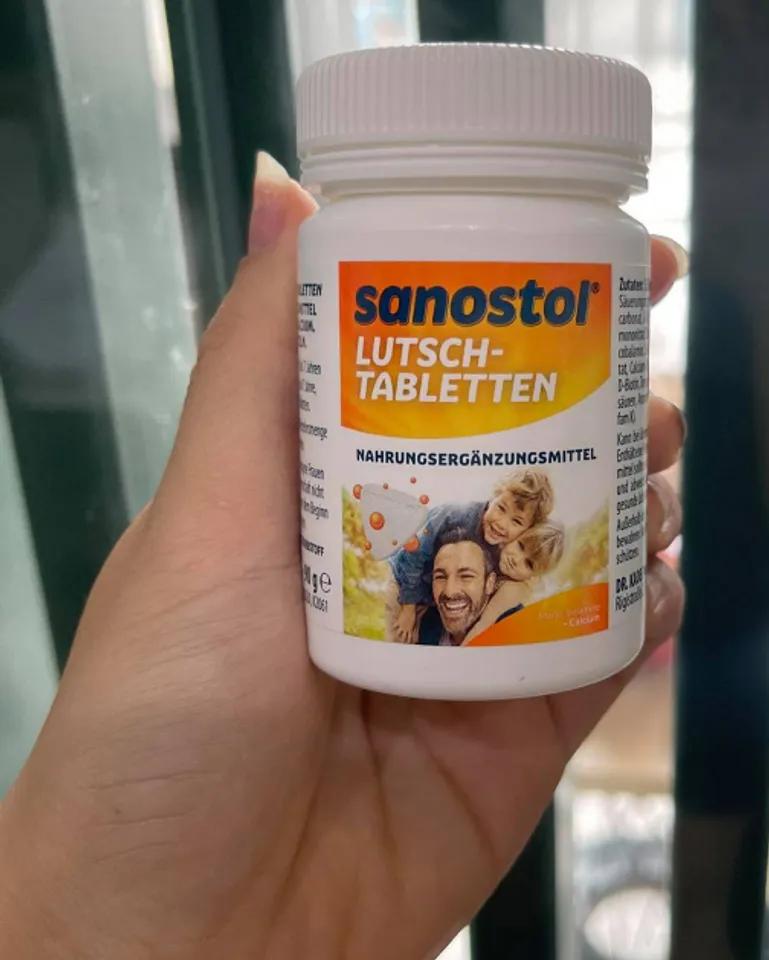 viên ngậm Sanostol Lutsch-Tabletten