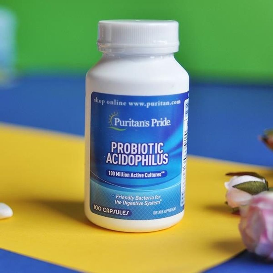 Men vi sinh Probiotic Acidophilus Puritan&rsquo;s Pride