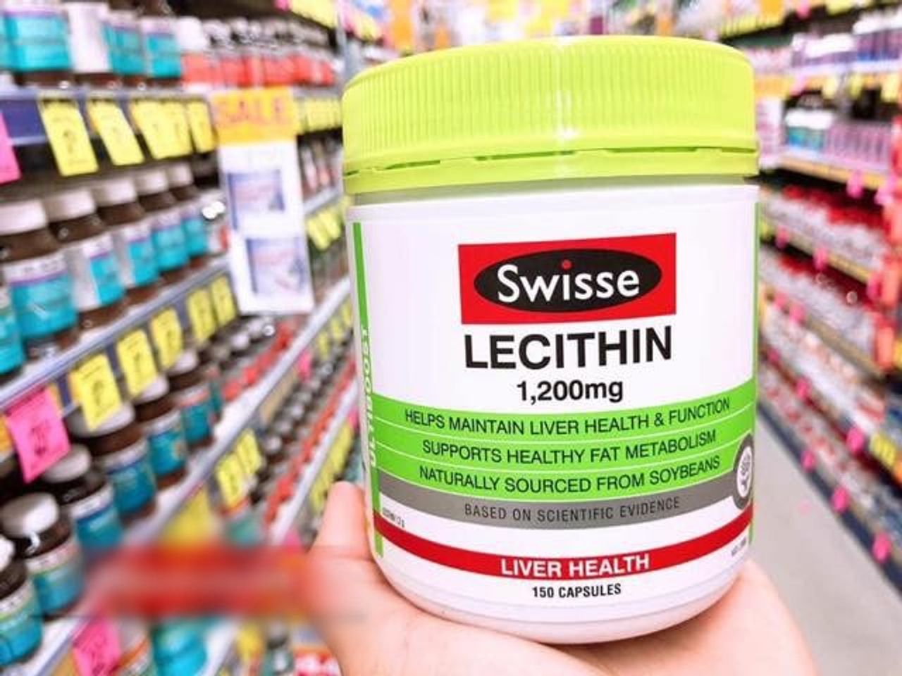 Mầm đậu n&agrave;nh Swisse Lecithin&nbsp;