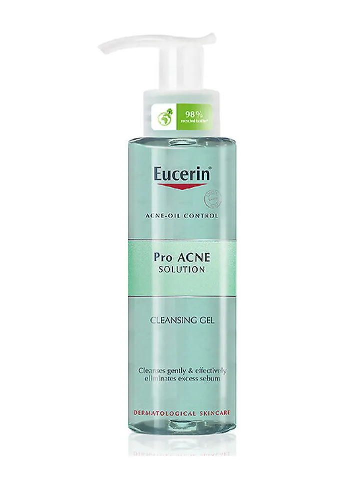 Sữa rửa mặt Eucerin Pro Acne Solution Cleansing cho da dầu mụn