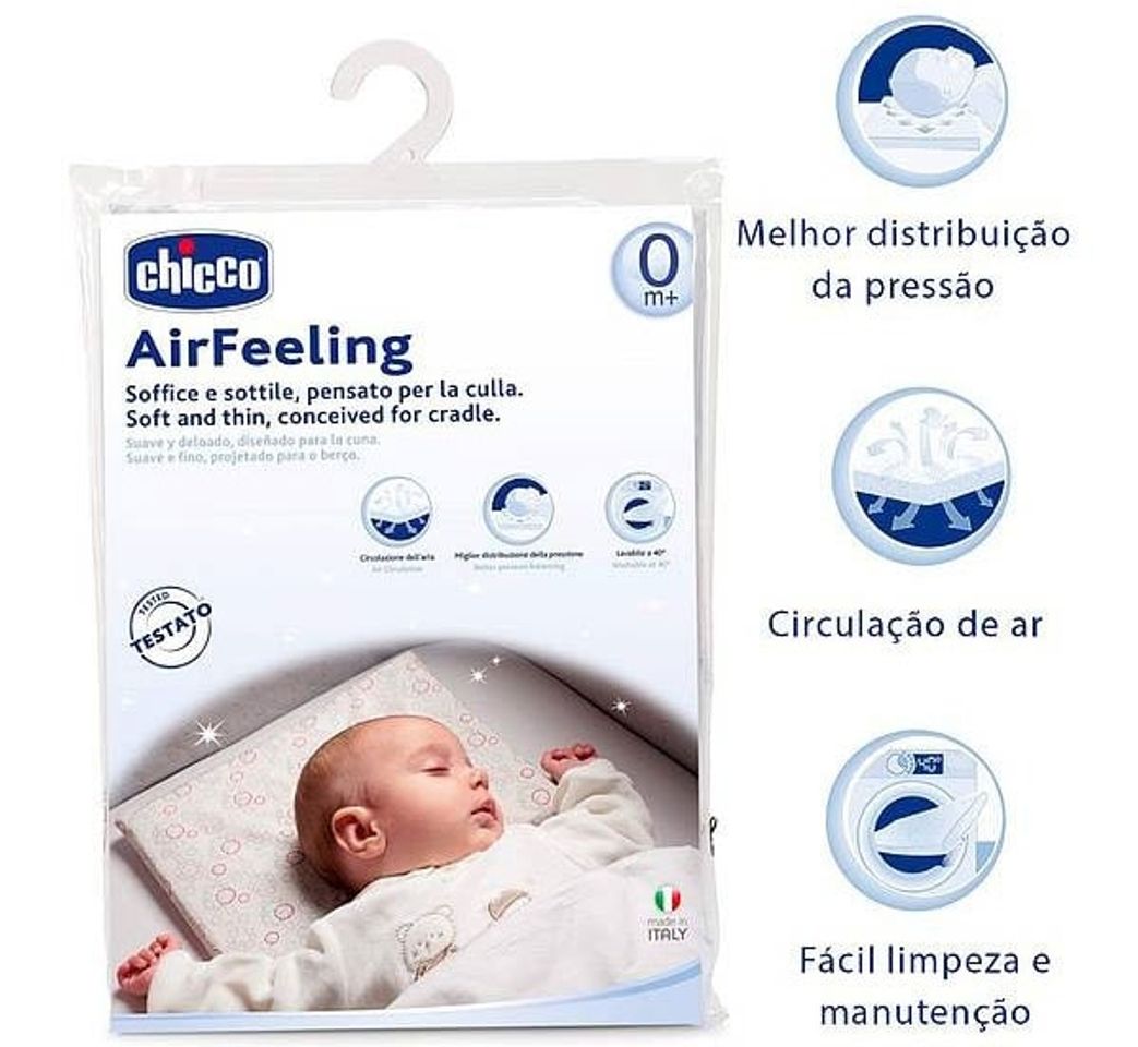 Gối cao su non tho&aacute;ng kh&iacute; Chicco cho b&eacute; y&ecirc;u