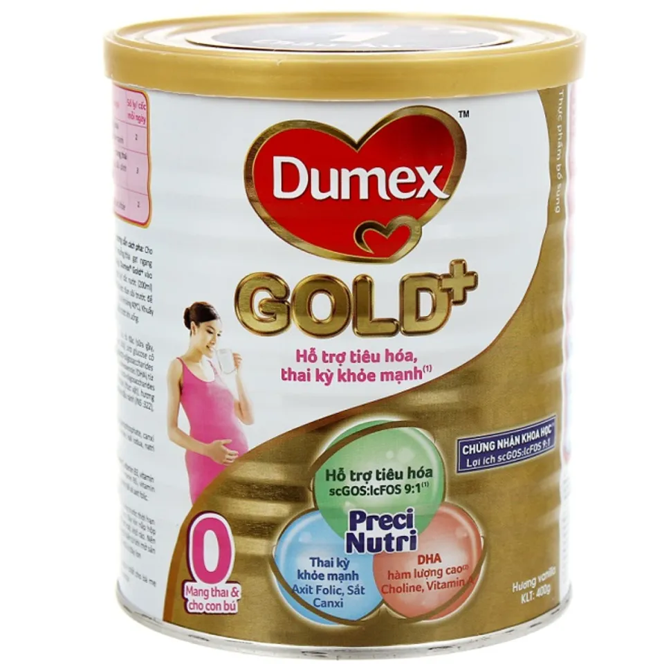 Sữa mang lại u Dumex Mama Gold