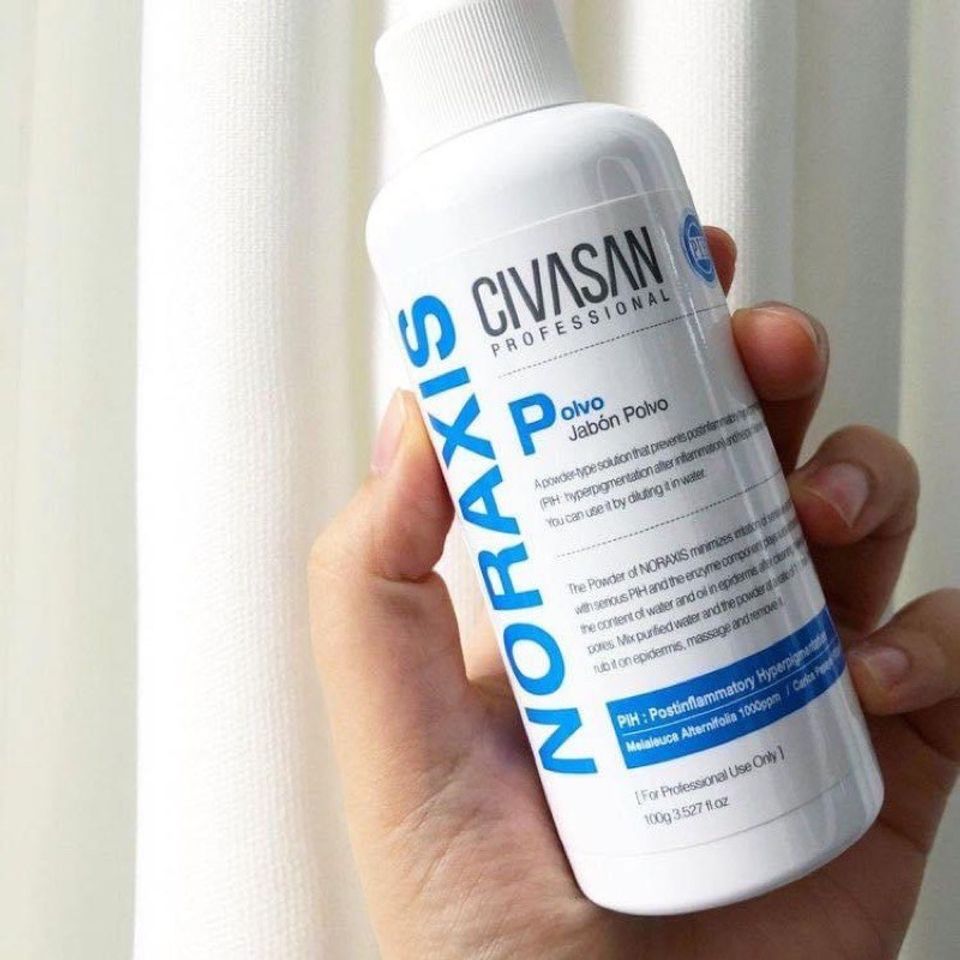 Tẩy da chết dạng bột Civasan làm sạch da dịu nhẹ, kháng khuẩn cho da