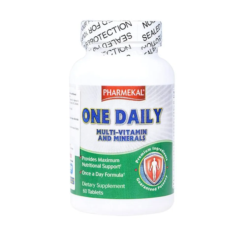 Pharmekal One Daily Multivitamin And Mineral bổ sung vitamin và khoáng chất