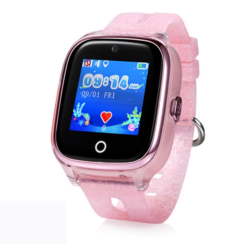 Đồng hồ định vị trẻ em Wonlex KT01 màu hồng 